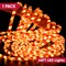 40FT LED Candy Cane Rope Lights, Waterproof Outdoor 360 LED Christmas Decor Lights for Garden Yard Party Xmas Christmas Holiday Decorations